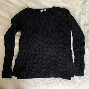 GAP knit open neck sweater